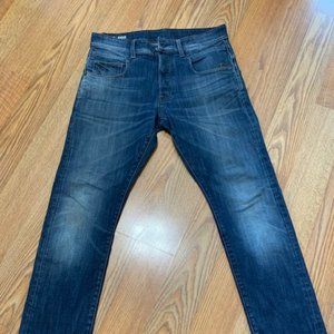 G-STAR  MENS DENIM RADAR TAPERED SIZE 32/32